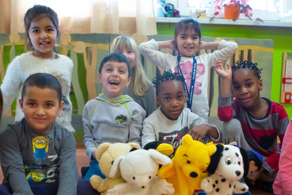 Kinder des Children Center Bunte Vielfalt